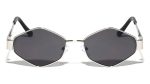 Flat Temple Fashion Geometric Wholesale Sunglasses
