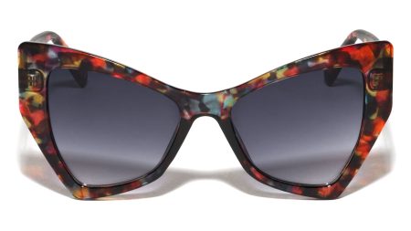 Oversized Fashion Geometric Cat Eye Wholesale Sunglasses